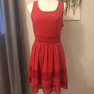Lauren Conrad Sundress with lace accents NWOT